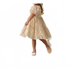 NEW NORALEE chloe midi dress in embroidered daisy